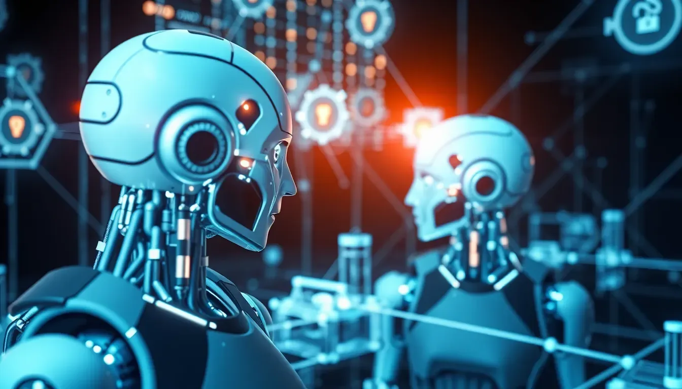 نماذج الذكاء الاصطناعي تتفاعل مع البنية التحتية الرقمية