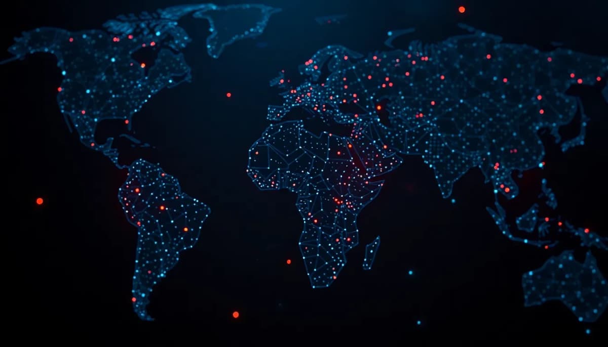 نموذج ذكاء اصطناعي صيني في شبكة رقمية عالمية
